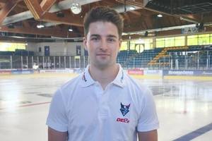Reed Stark in der Hans-Schröpf-Arena.